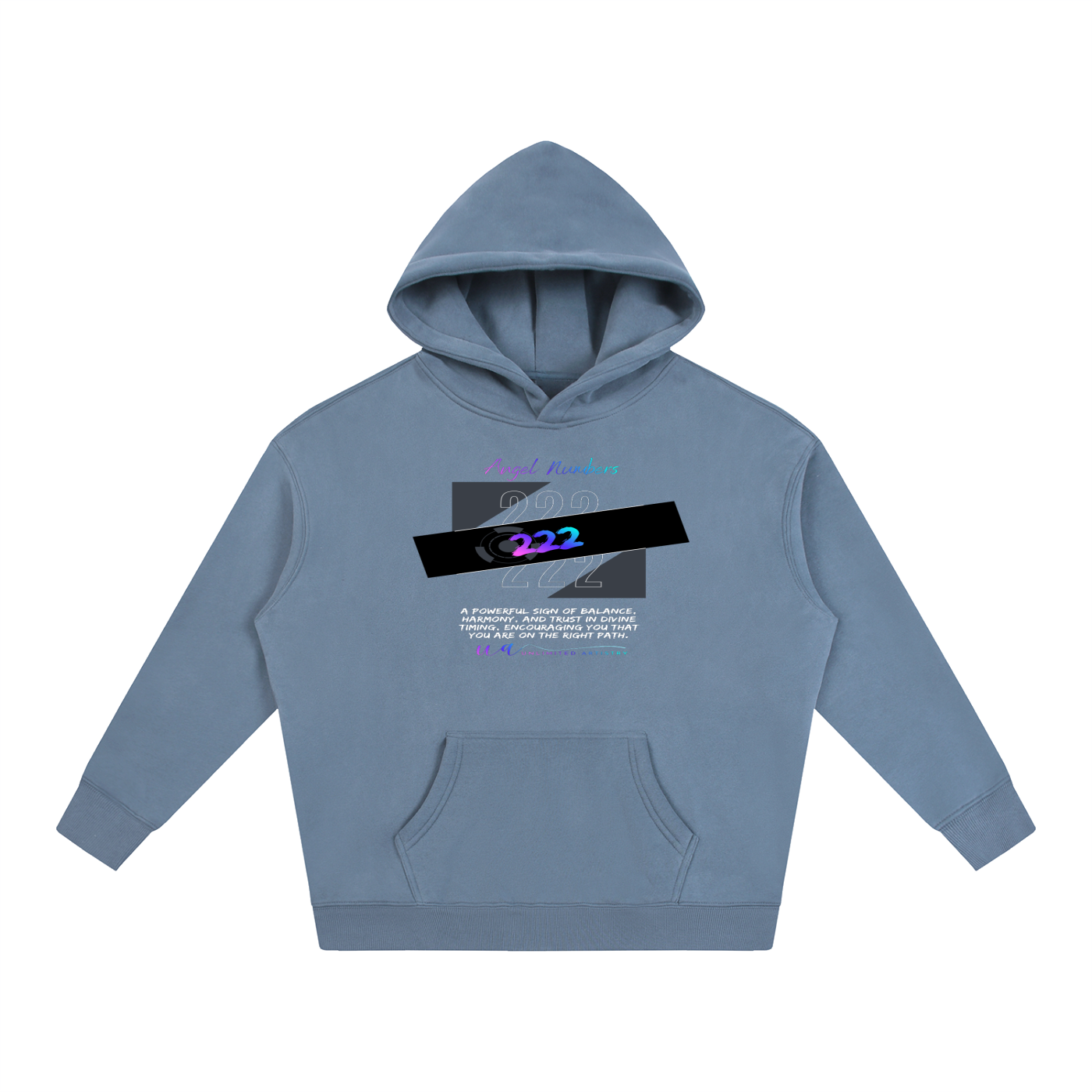 222 Oversize Fleeced Hoodie