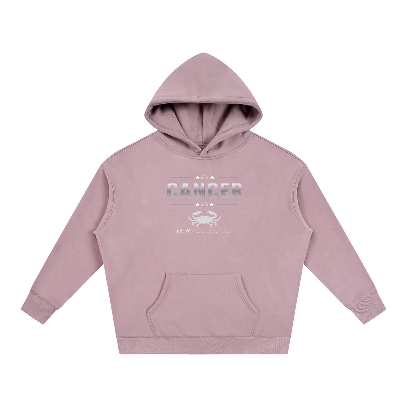 Cancer Oversize Fleeced Hoodie