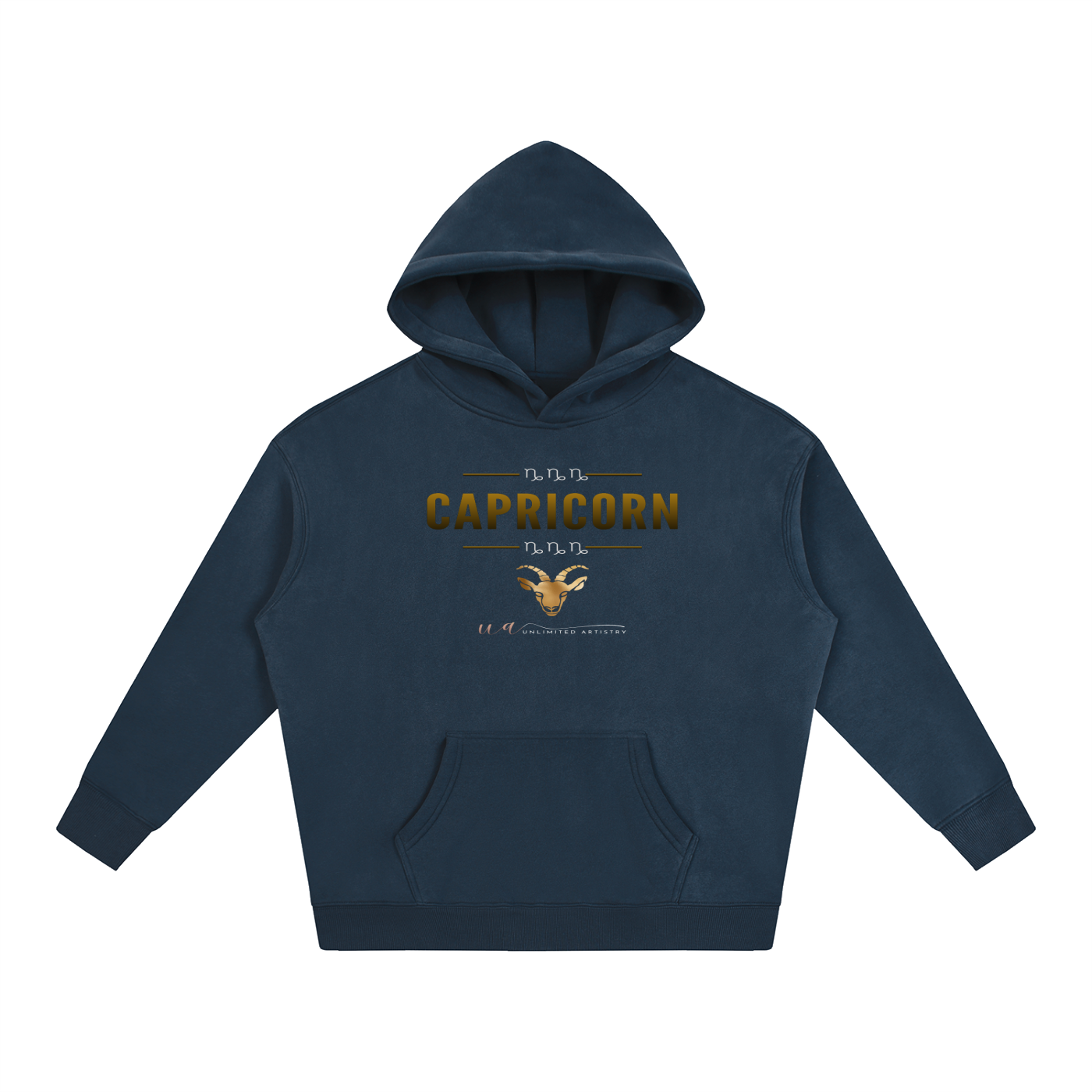 Capricorn Oversize Fleeced Hoodie