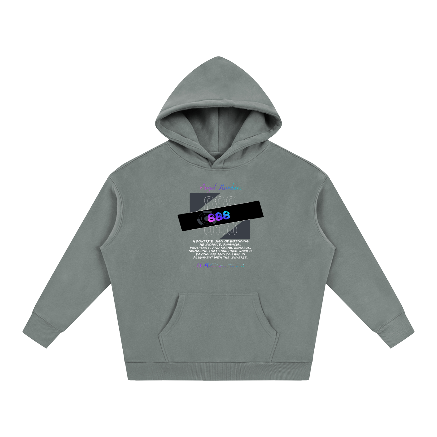 888 Oversize Fleeced Hoodie