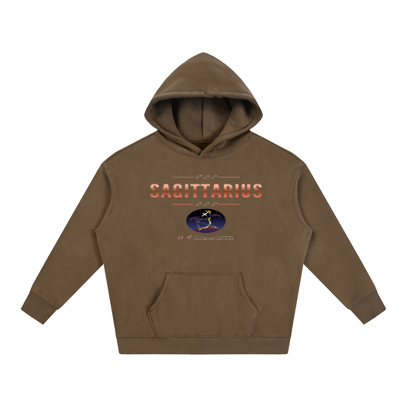 Sagittarius Oversize Fleeced Hoodie