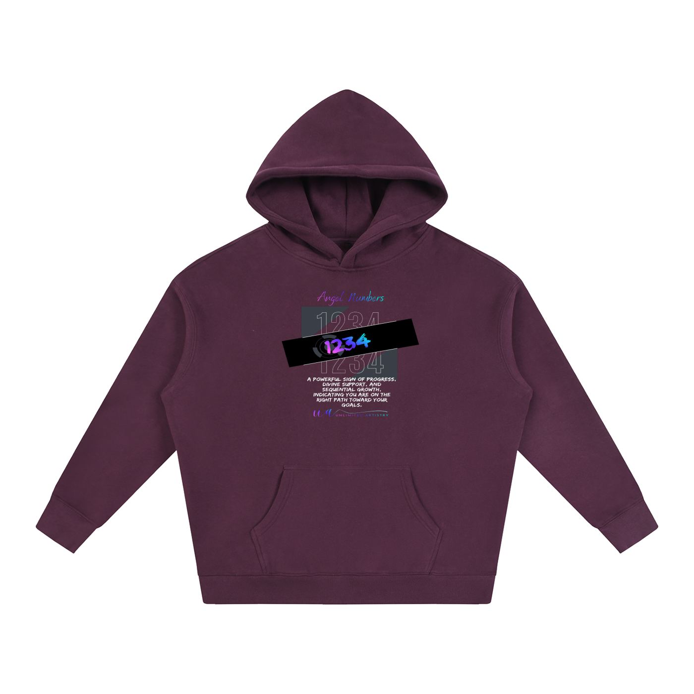 1234 Oversize Fleeced Hoodie