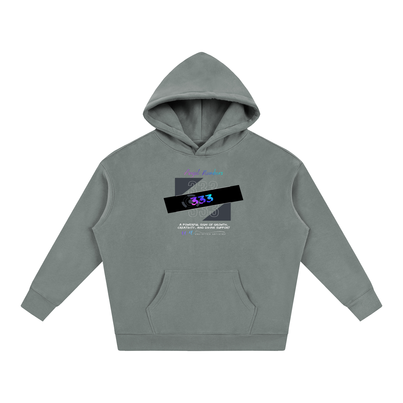 333 Oversize Fleeced Hoodie