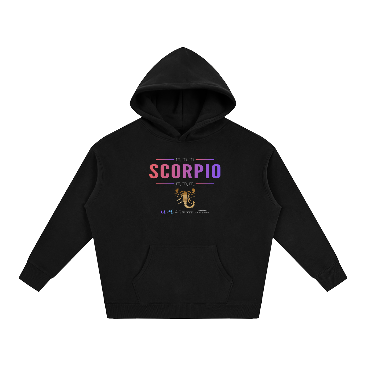 Scorpio Oversize Fleeced Hoodie