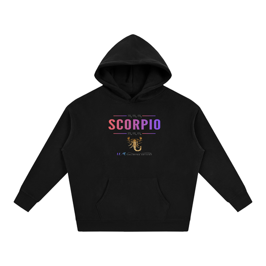 Scorpio Oversize Fleeced Hoodie