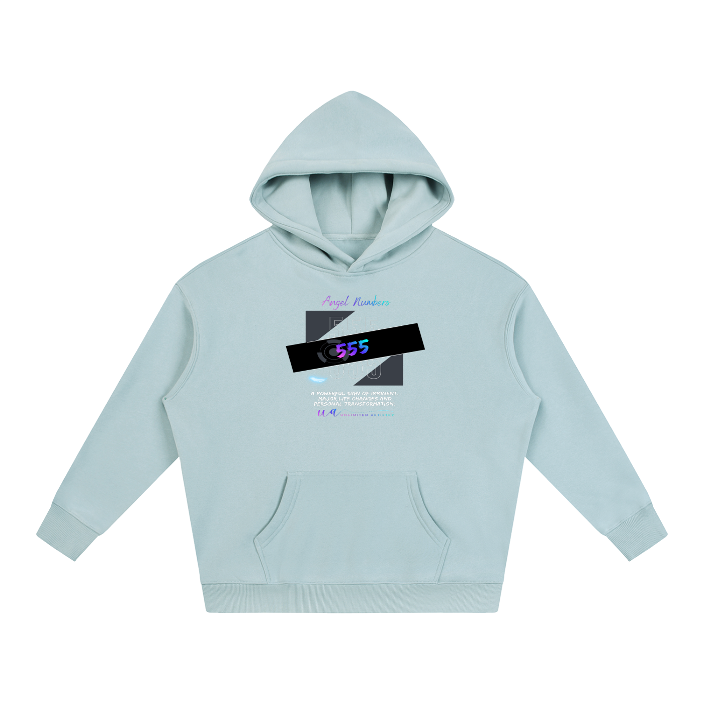 555 Oversize Fleeced Hoodie
