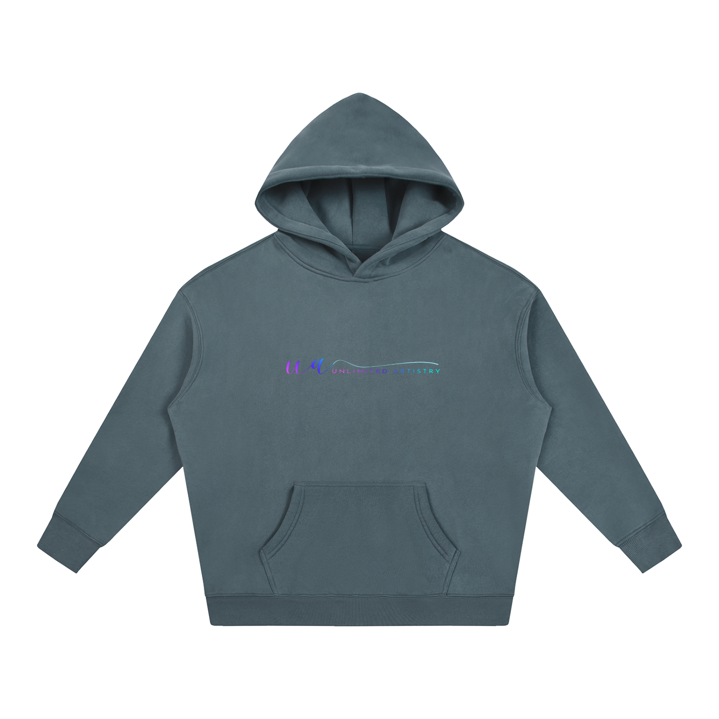 111(back) Oversize Fleeced Hoodie