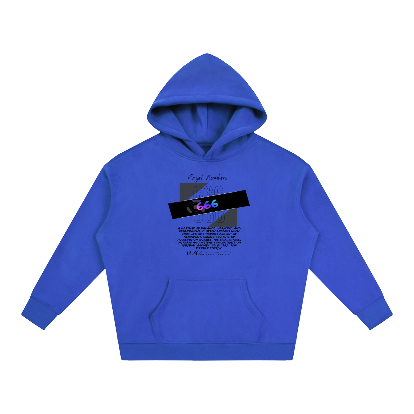 666 Oversize Fleeced Hoodie
