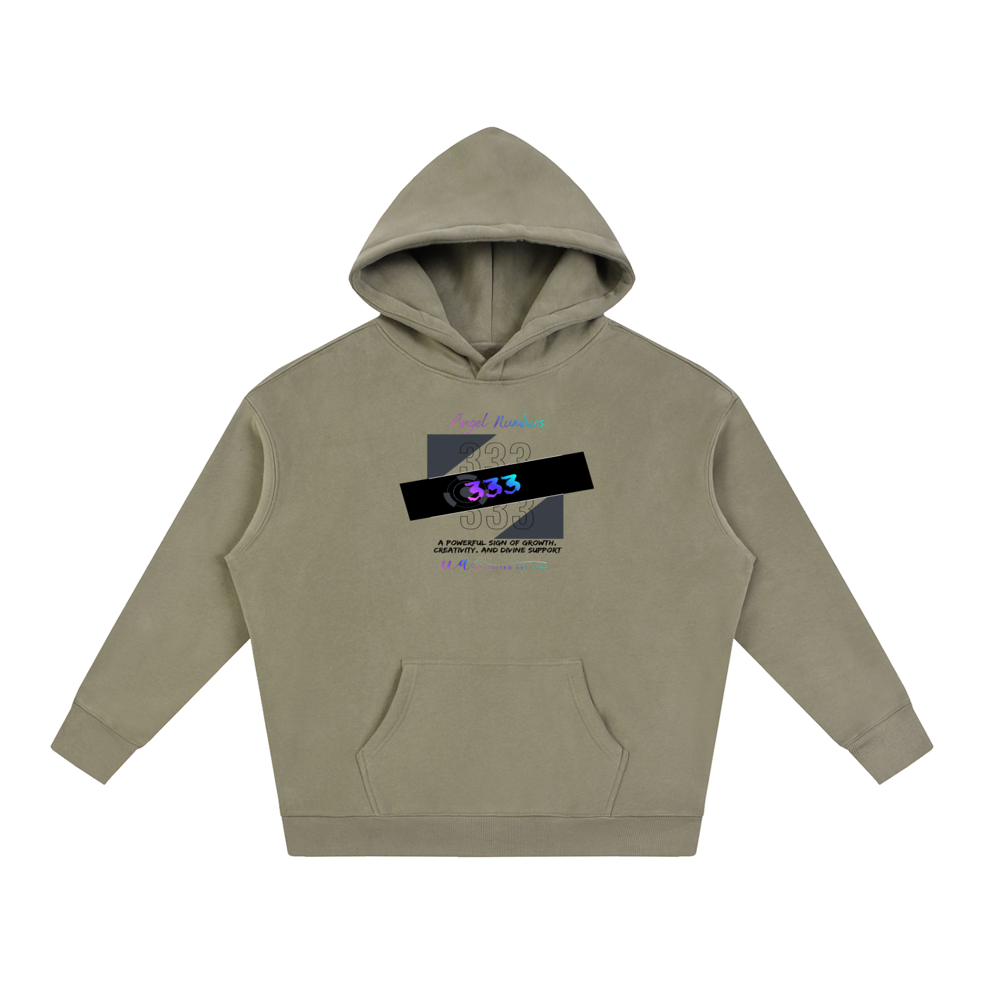 333 Oversize Fleeced Hoodie