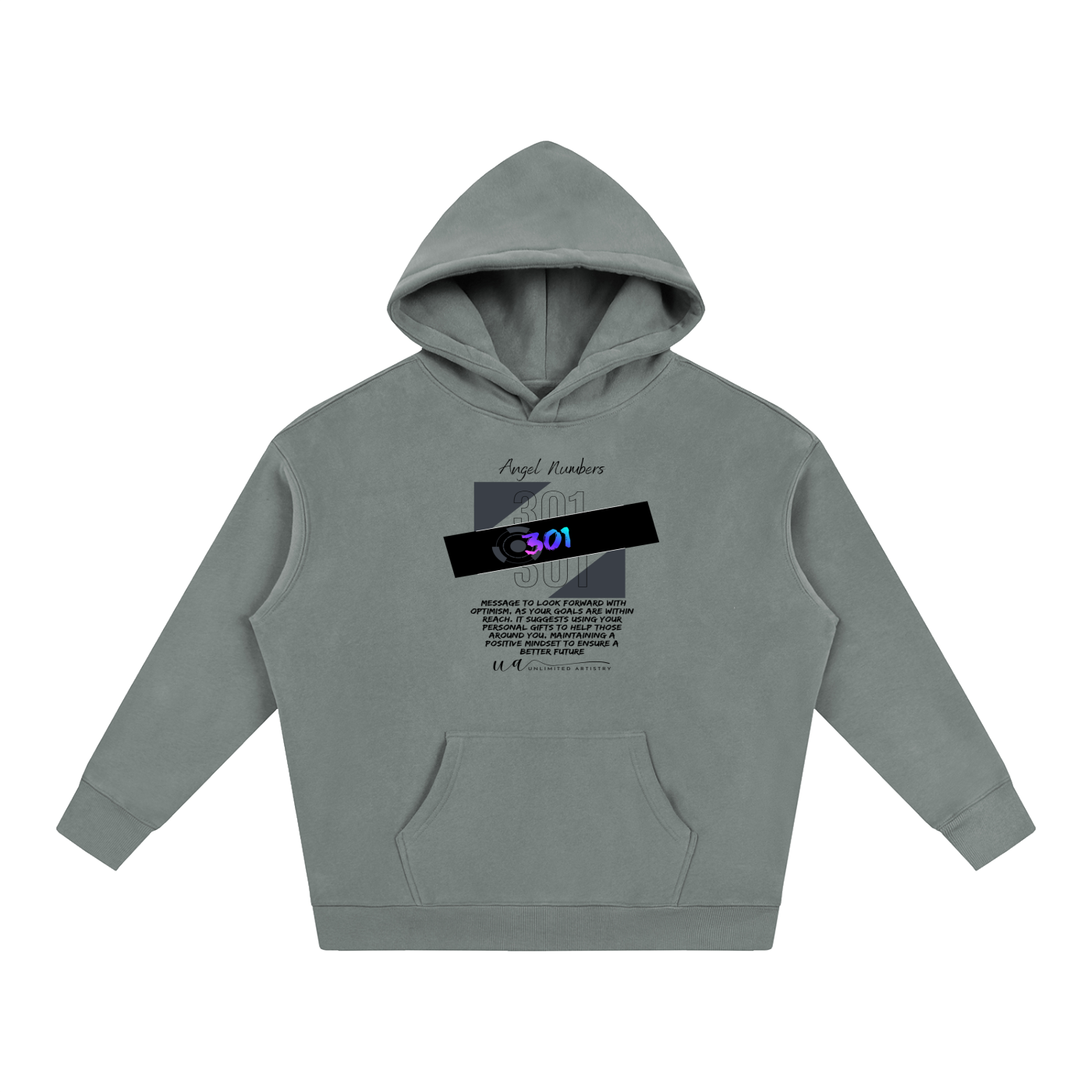 301 Oversize Fleeced Hoodie
