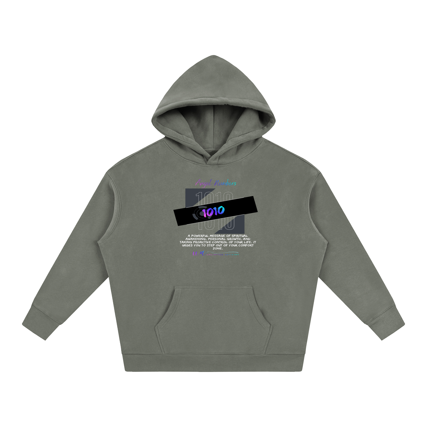 1010 Oversize Fleeced Hoodie