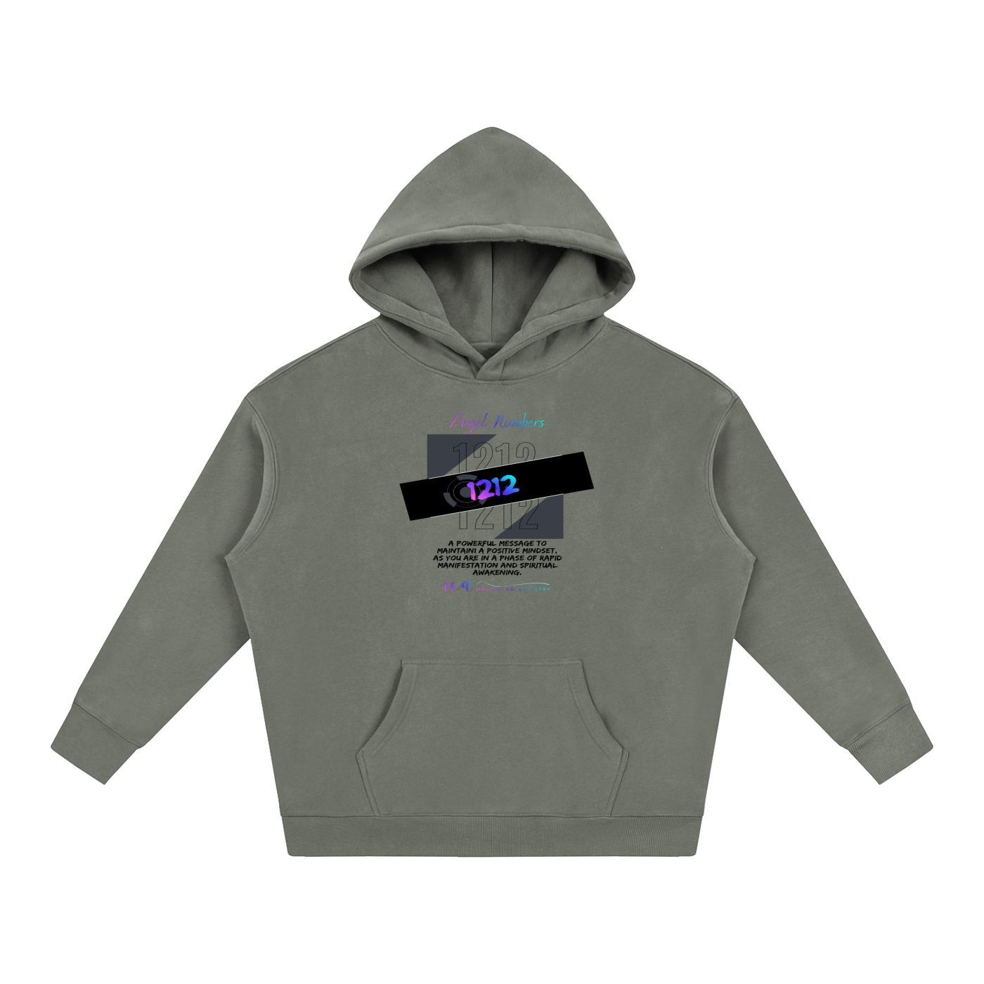 1212 Oversize Fleeced Hoodie
