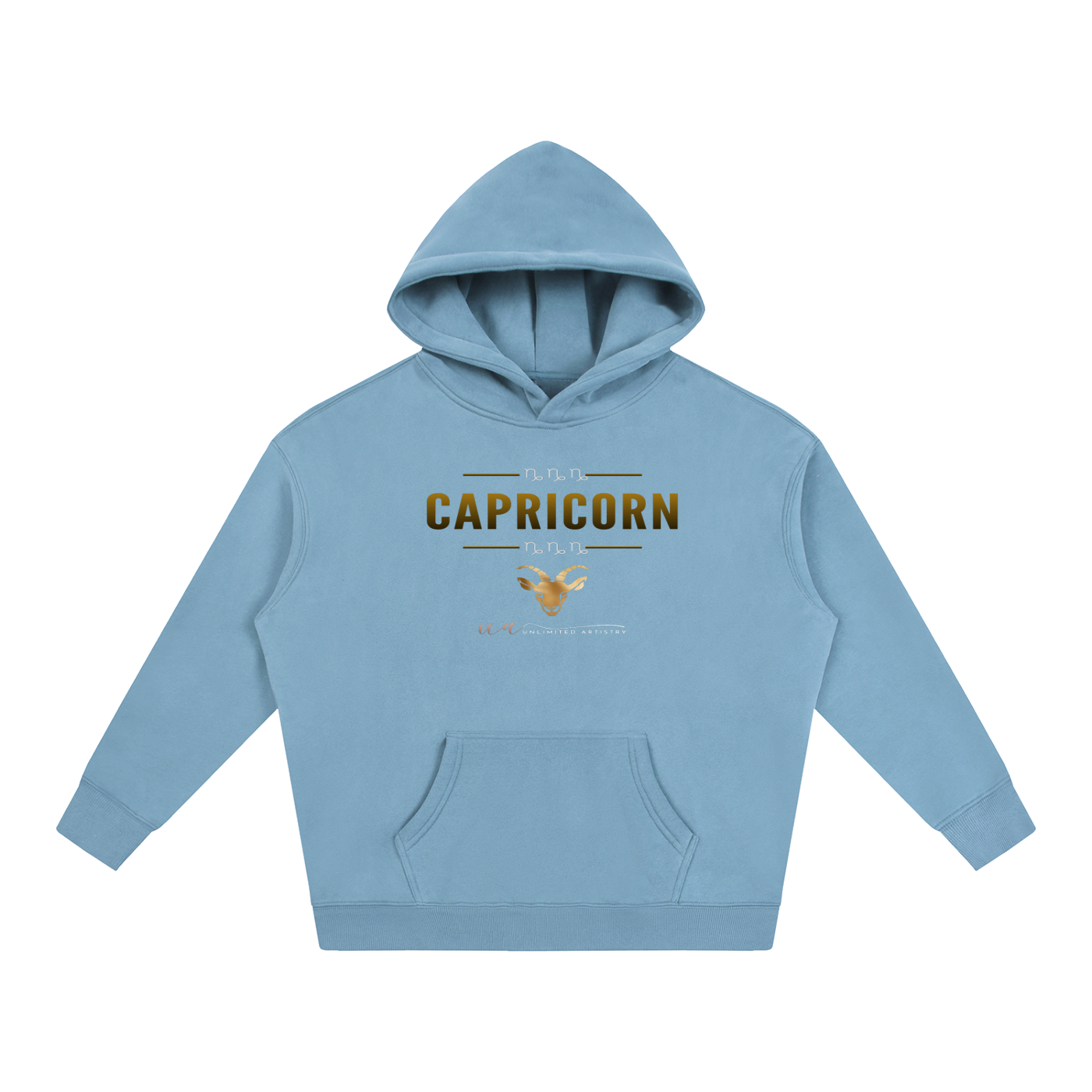 Capricorn Oversize Fleeced Hoodie
