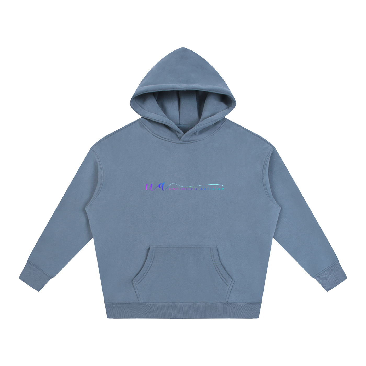 111(back) Oversize Fleeced Hoodie