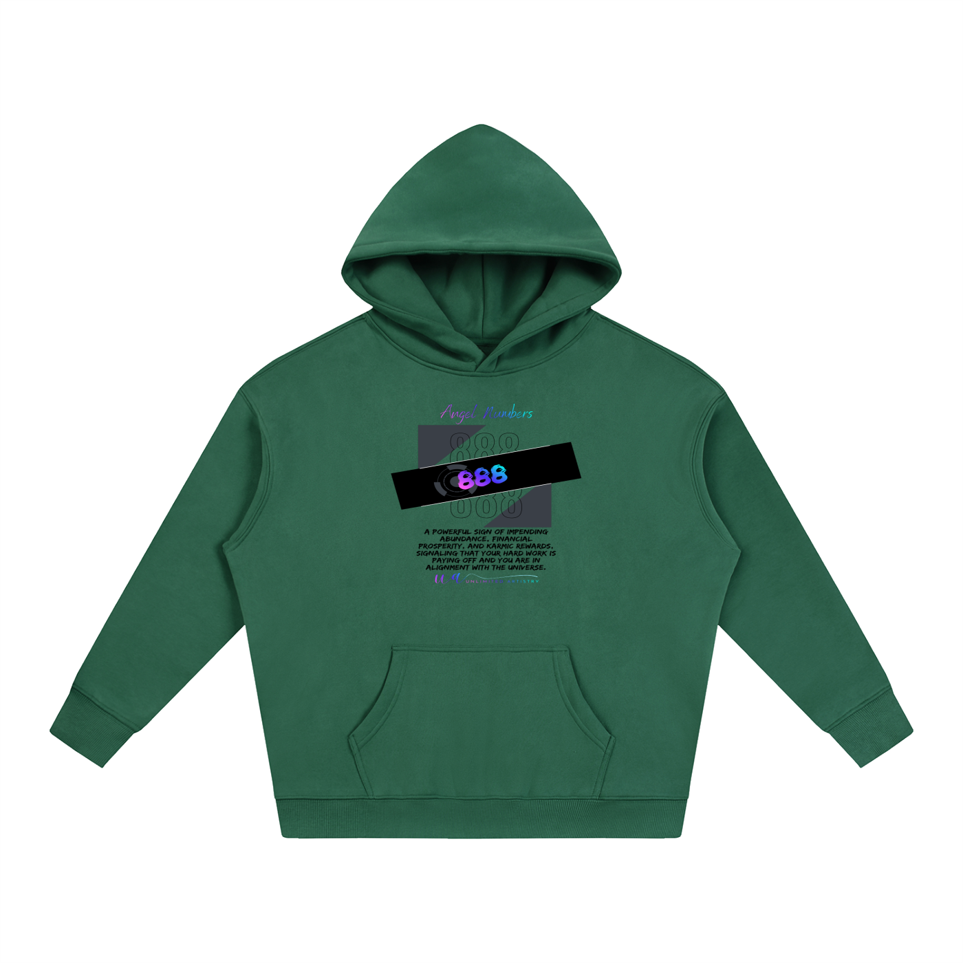 888 Oversize Fleeced Hoodie