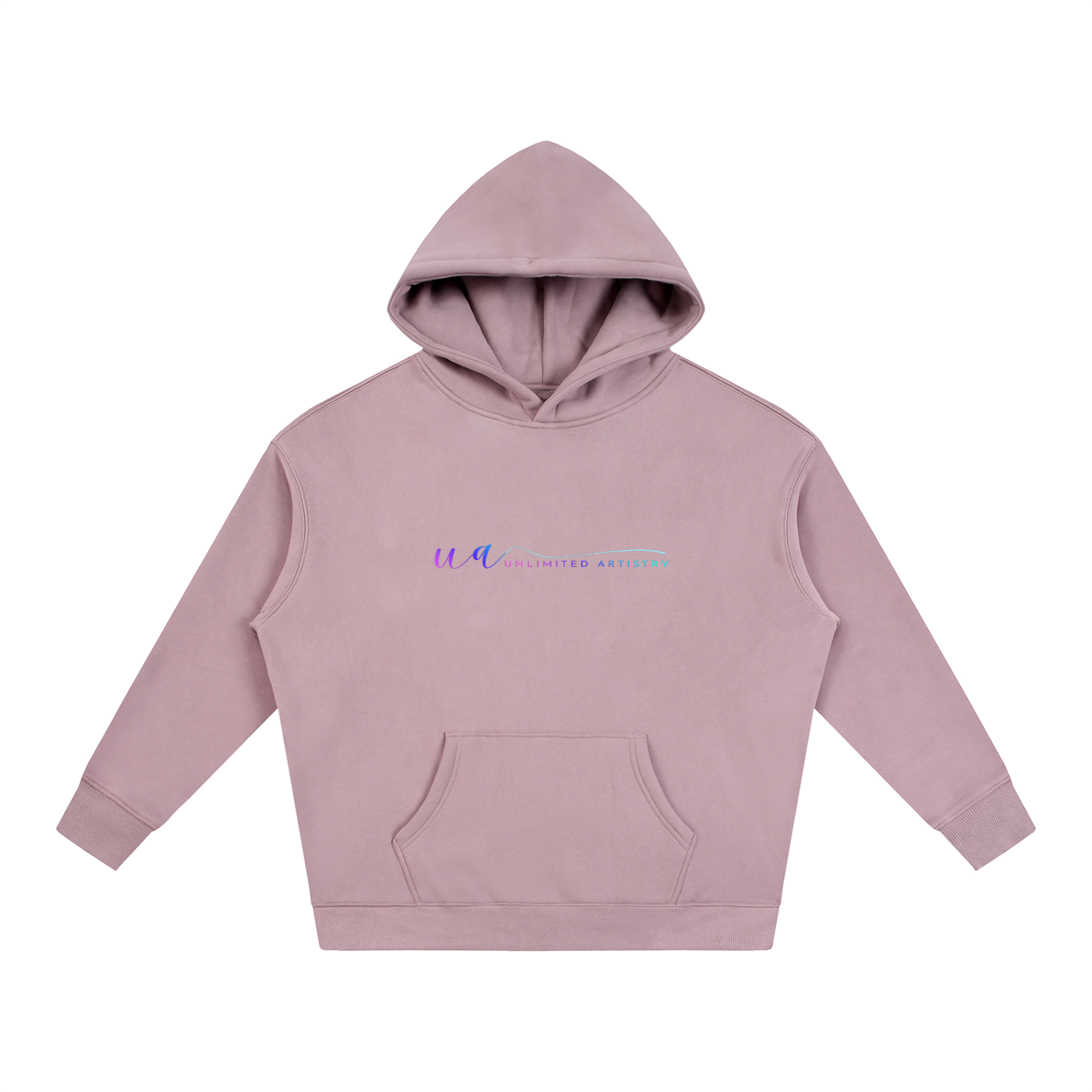 111(back) Oversize Fleeced Hoodie