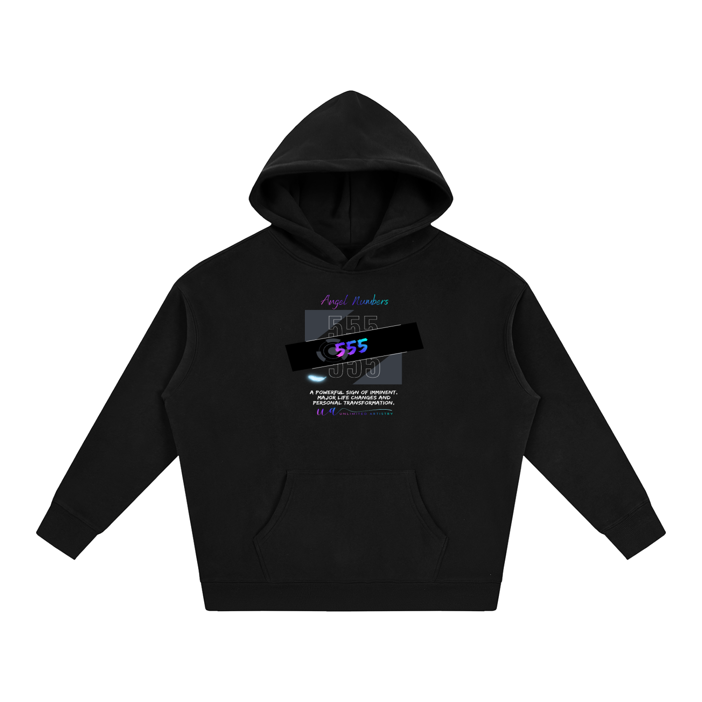 555 Oversize Fleeced Hoodie