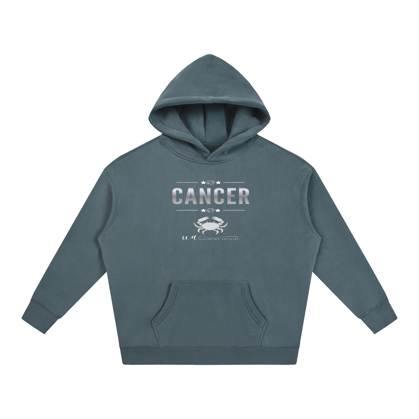 Cancer Oversize Fleeced Hoodie
