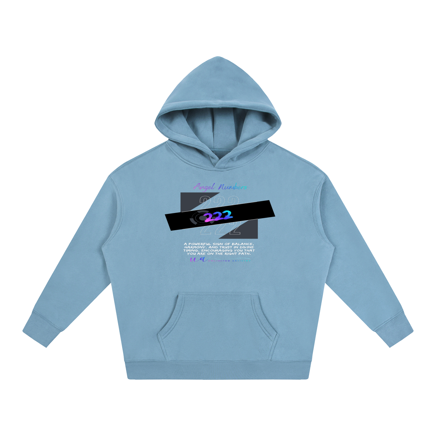 222 Oversize Fleeced Hoodie