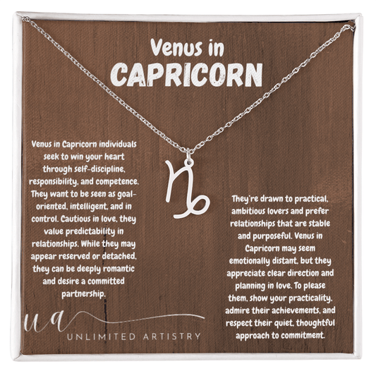 Venus in Capricorn - UnlimitedArtistry