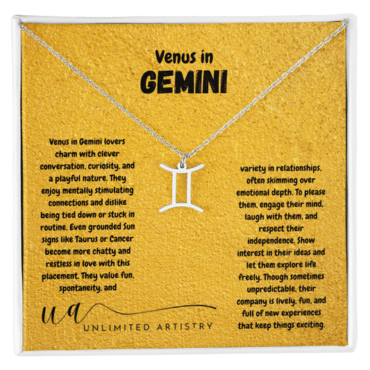 Venus in Gemini - UnlimitedArtistry