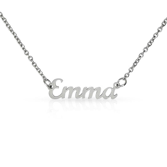 Custom Name Necklace - UnlimitedArtistry